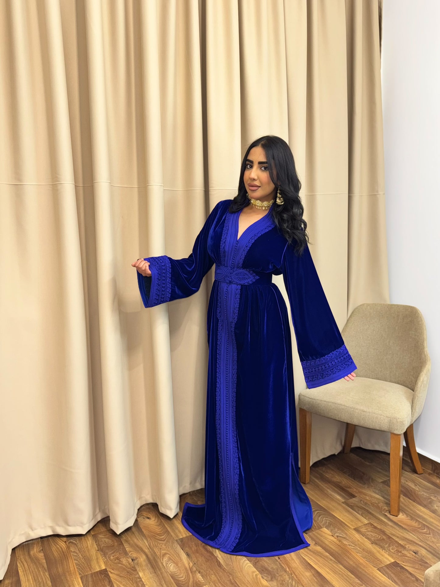 VELVET CAFTAN