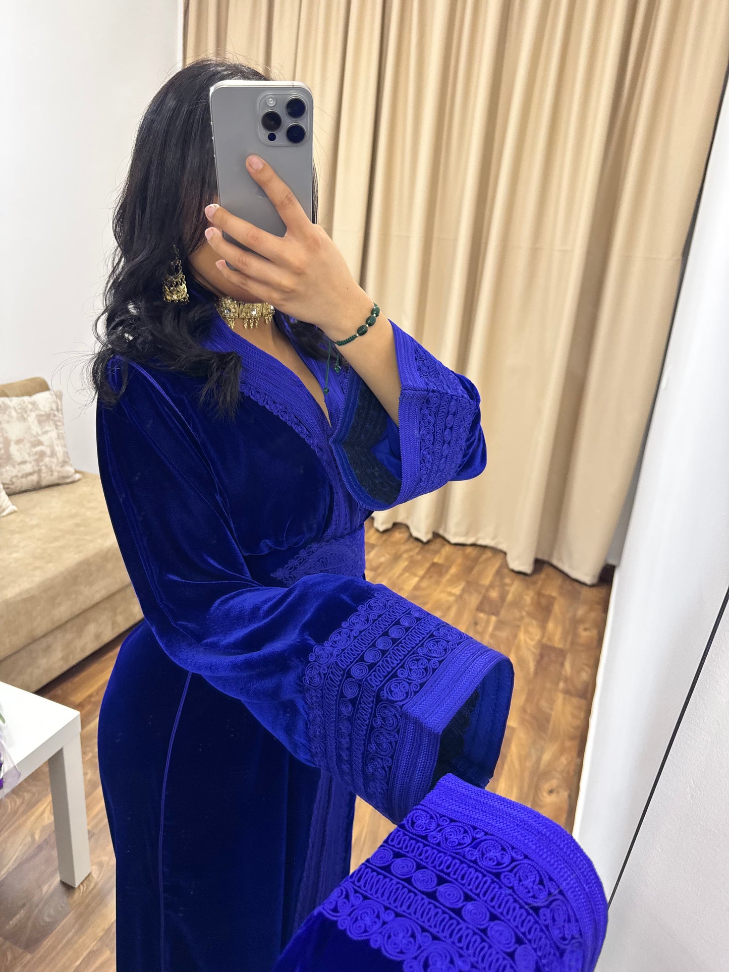 VELVET CAFTAN