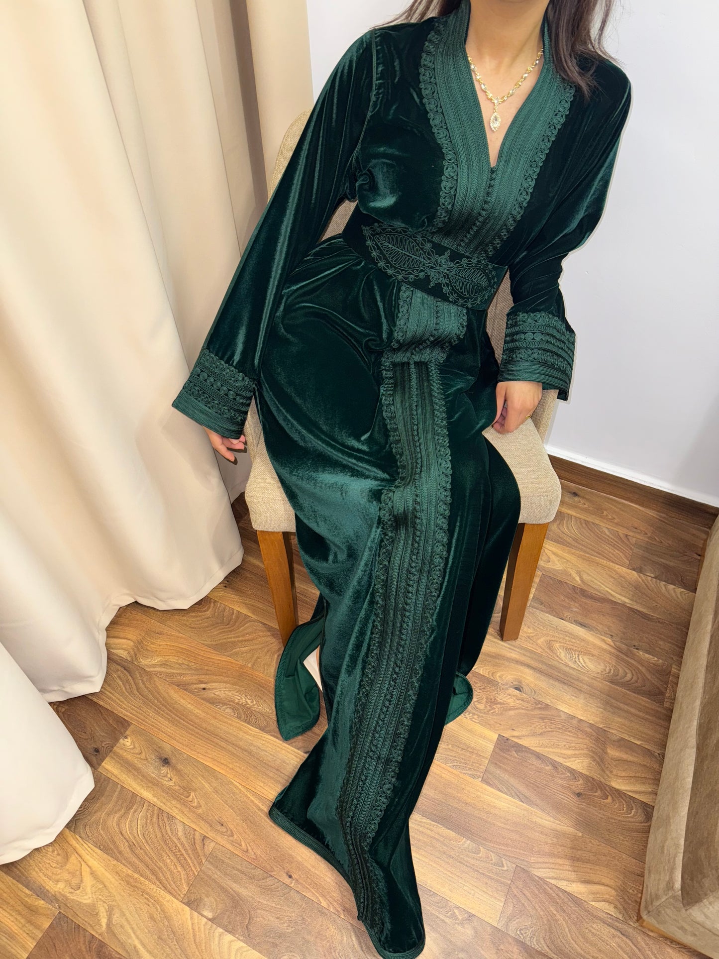 VELVET CAFTAN