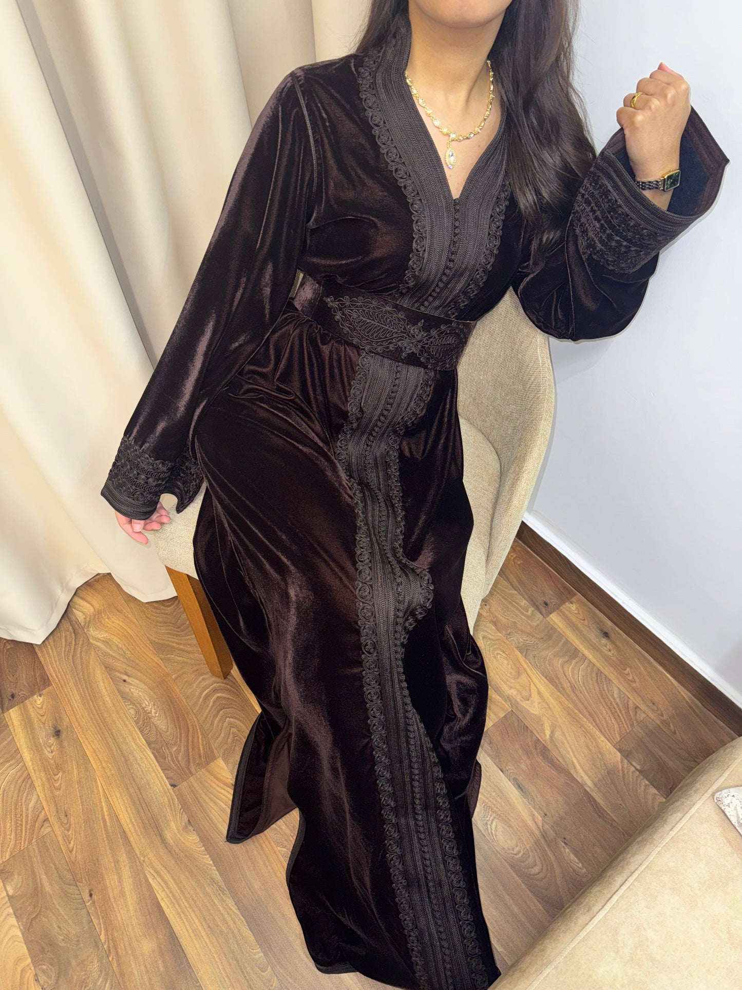 VELVET CAFTAN