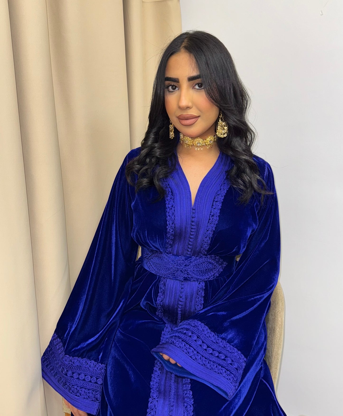 VELVET CAFTAN